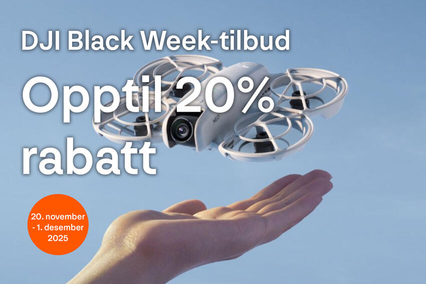 DJI Black Week-tilbud